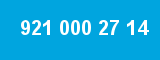 921 000 27 14 921 000 27 14
